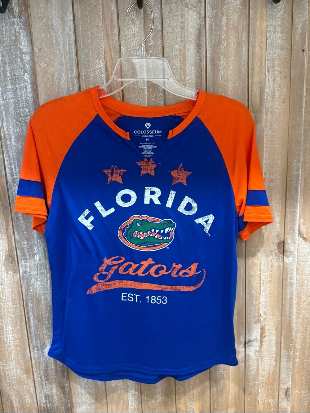 Colosseum Florida Gators Short Sleeve Women's Top Medium Collegiate Sporty